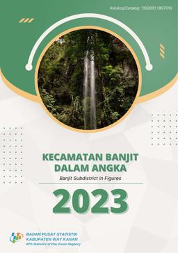 Kecamatan Banjit Dalam Angka 2023